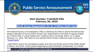 &#39;북 해킹&#39; 이더리움 추적…&#39;세탁&#39; 거쳐 현금화