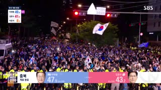 당선 소식 들으러 한걸음에…환호에 눈물까지